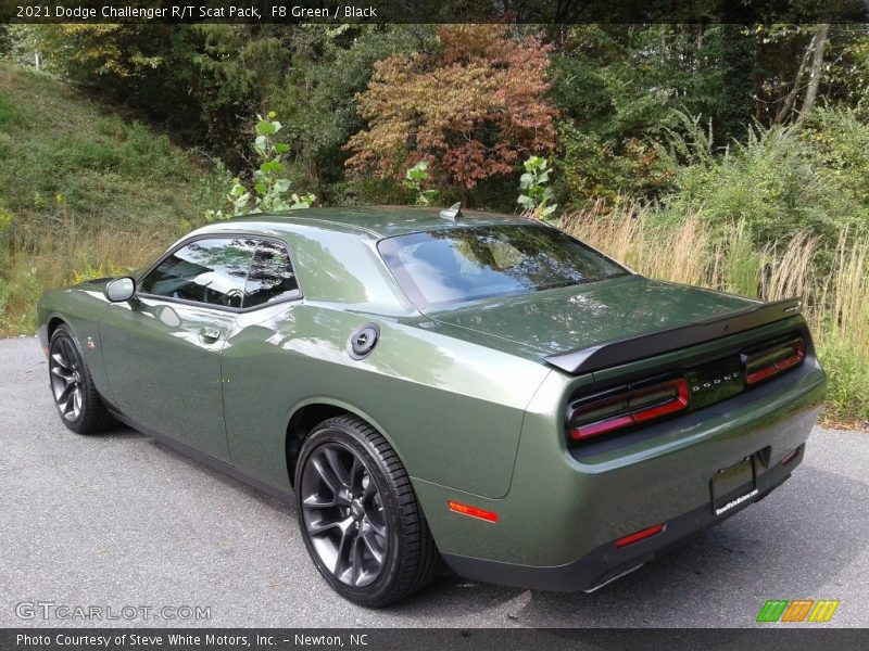 F8 Green / Black 2021 Dodge Challenger R/T Scat Pack