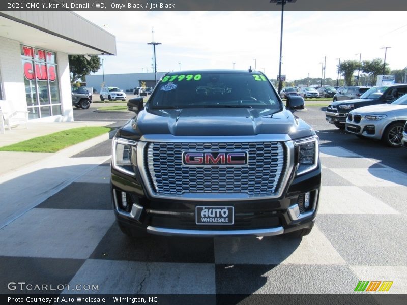 Onyx Black / Jet Black 2021 GMC Yukon XL Denali 4WD