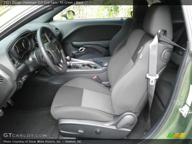 Front Seat of 2021 Challenger R/T Scat Pack