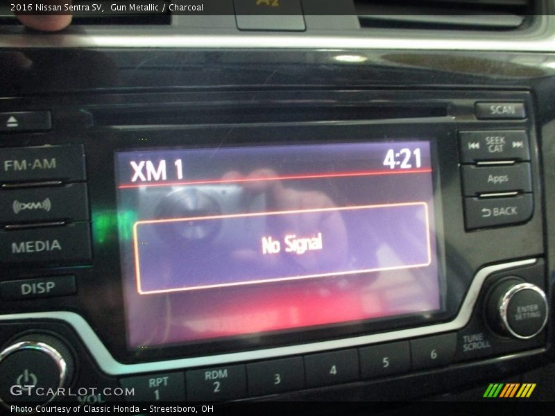 Gun Metallic / Charcoal 2016 Nissan Sentra SV