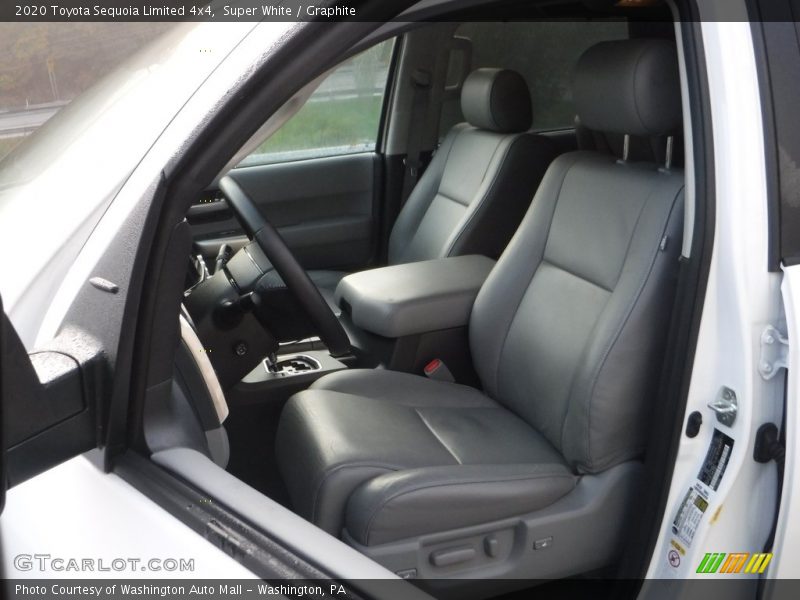 Super White / Graphite 2020 Toyota Sequoia Limited 4x4