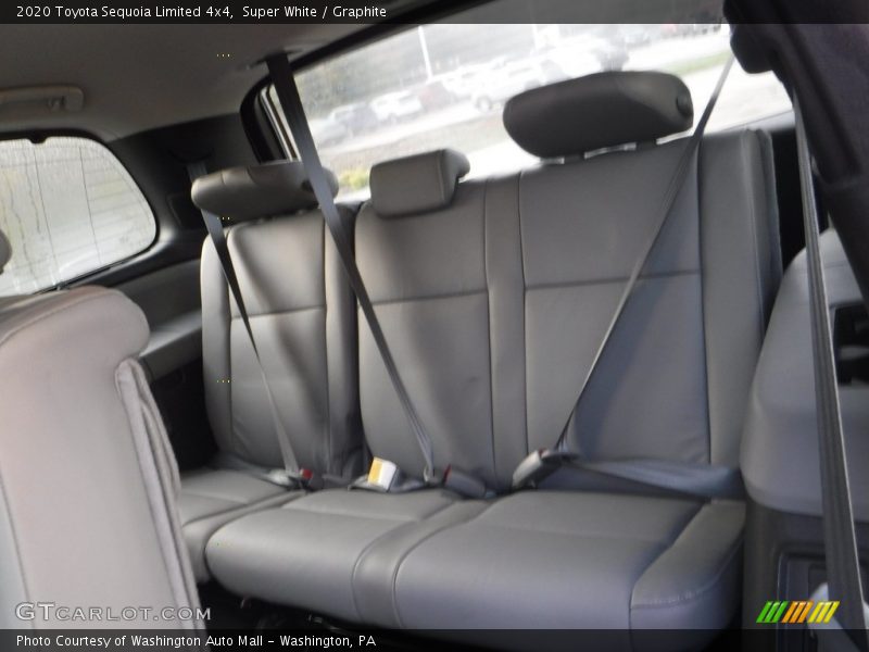 Super White / Graphite 2020 Toyota Sequoia Limited 4x4