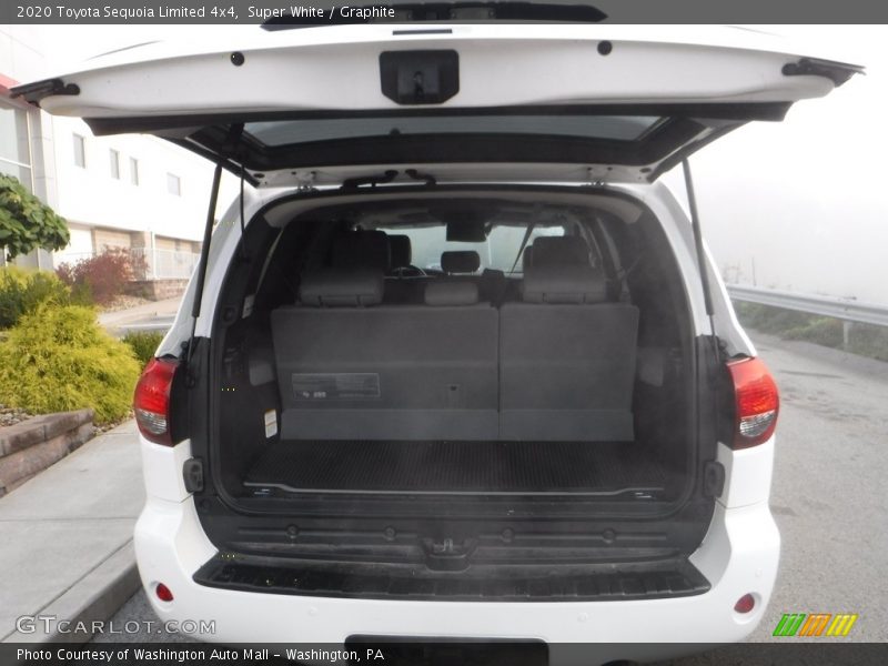 Super White / Graphite 2020 Toyota Sequoia Limited 4x4