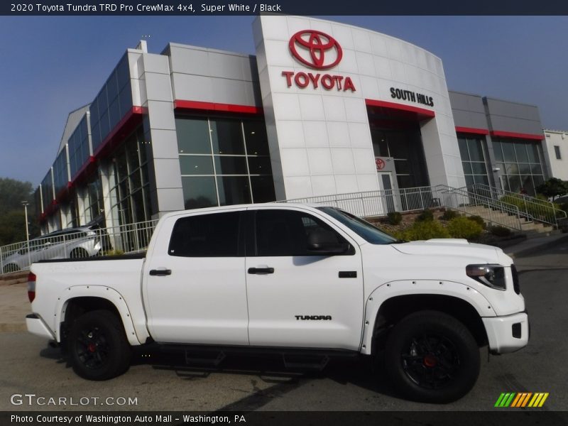 Super White / Black 2020 Toyota Tundra TRD Pro CrewMax 4x4
