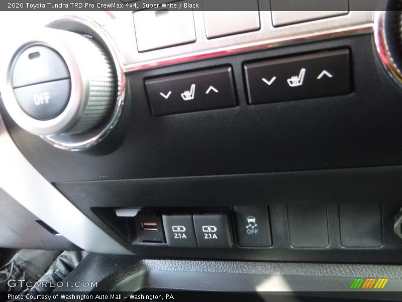 Super White / Black 2020 Toyota Tundra TRD Pro CrewMax 4x4