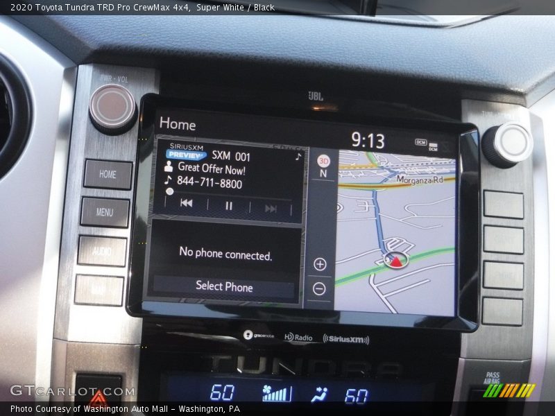 Super White / Black 2020 Toyota Tundra TRD Pro CrewMax 4x4