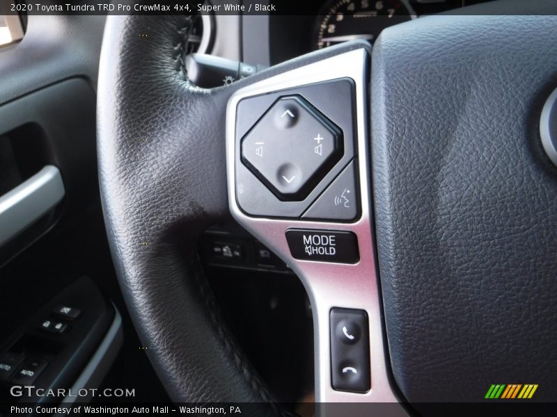 Super White / Black 2020 Toyota Tundra TRD Pro CrewMax 4x4