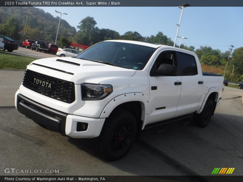 Super White / Black 2020 Toyota Tundra TRD Pro CrewMax 4x4