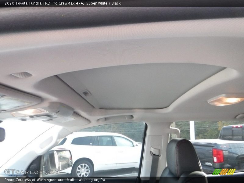 Super White / Black 2020 Toyota Tundra TRD Pro CrewMax 4x4
