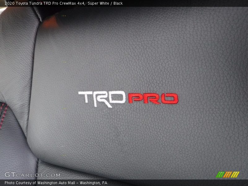 Super White / Black 2020 Toyota Tundra TRD Pro CrewMax 4x4