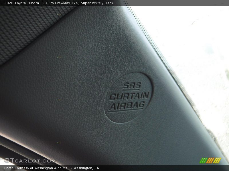 Super White / Black 2020 Toyota Tundra TRD Pro CrewMax 4x4