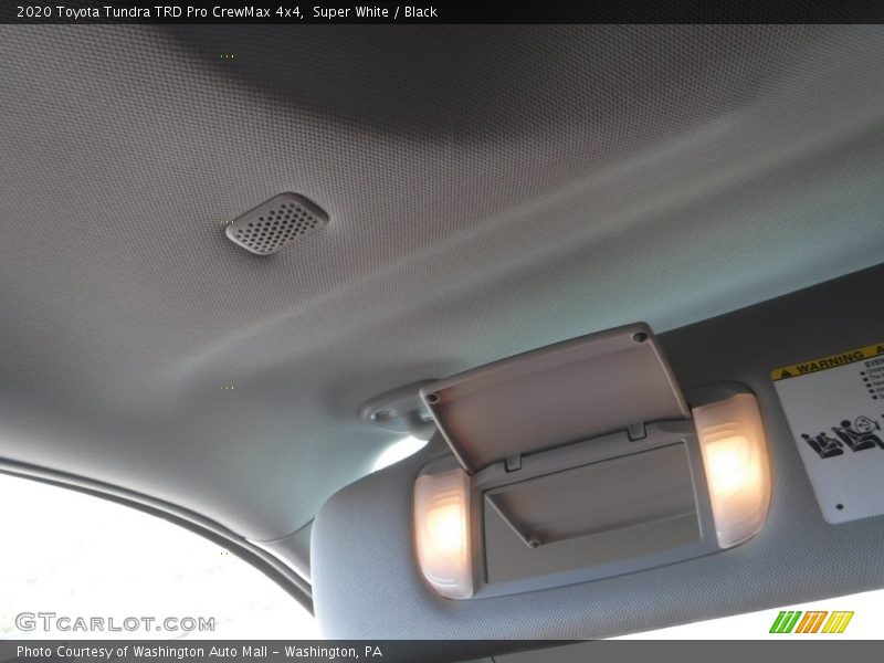 Super White / Black 2020 Toyota Tundra TRD Pro CrewMax 4x4