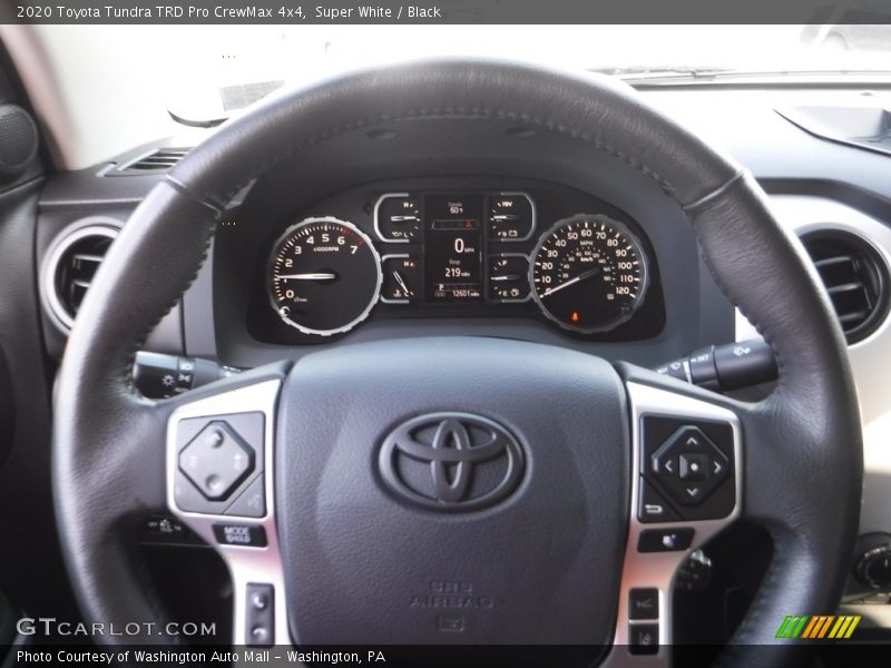 Super White / Black 2020 Toyota Tundra TRD Pro CrewMax 4x4
