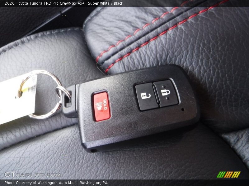 Super White / Black 2020 Toyota Tundra TRD Pro CrewMax 4x4