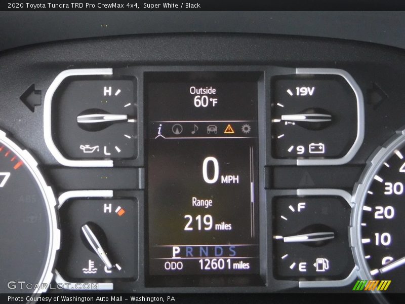 Super White / Black 2020 Toyota Tundra TRD Pro CrewMax 4x4