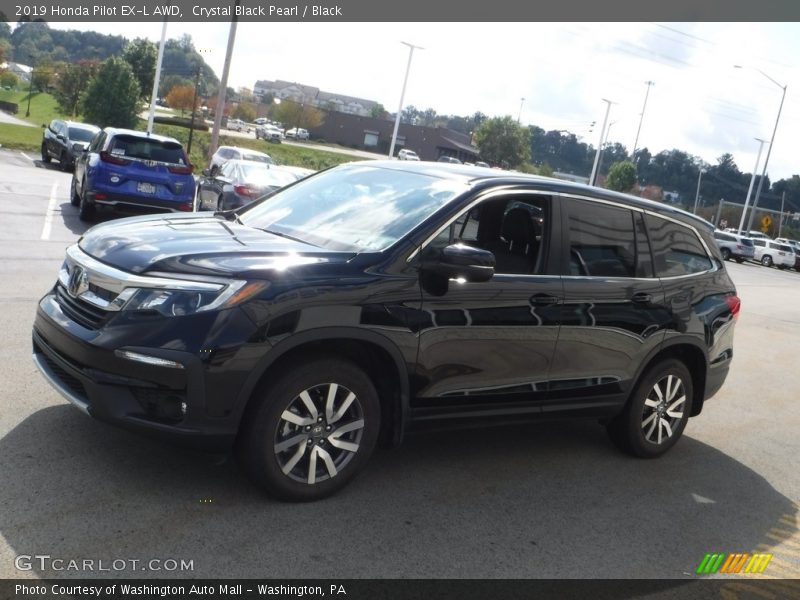 Crystal Black Pearl / Black 2019 Honda Pilot EX-L AWD