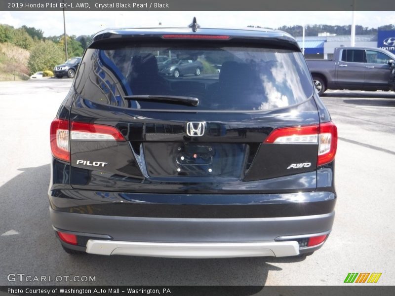 Crystal Black Pearl / Black 2019 Honda Pilot EX-L AWD