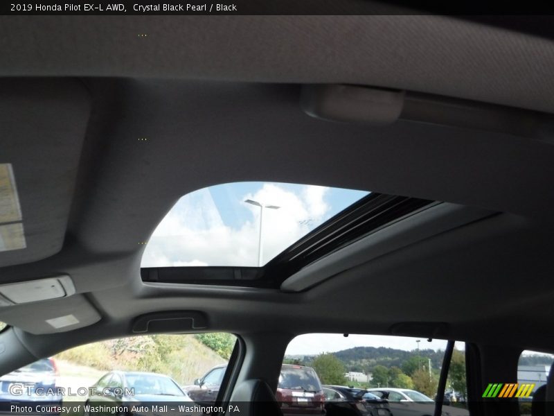 Crystal Black Pearl / Black 2019 Honda Pilot EX-L AWD