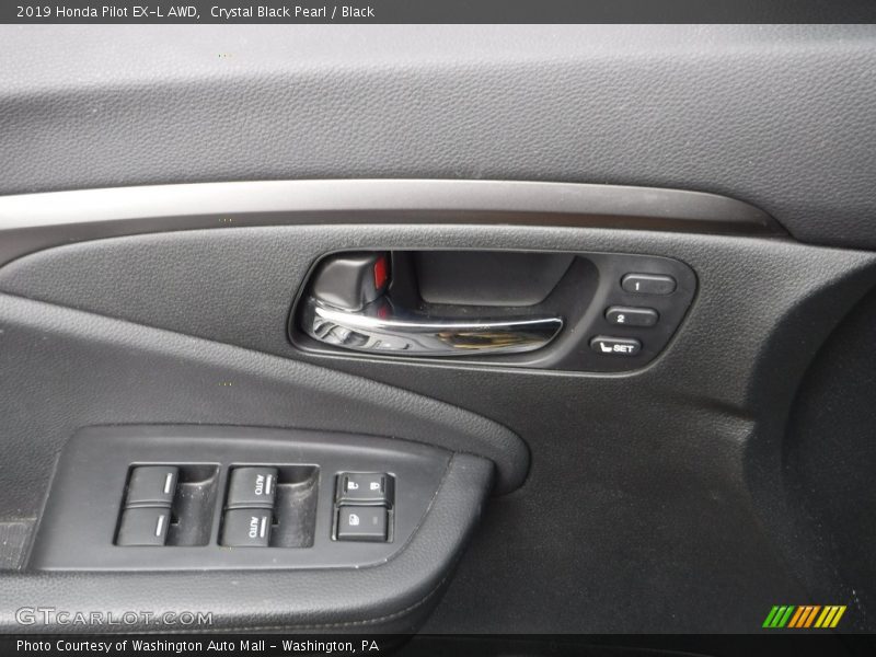 Crystal Black Pearl / Black 2019 Honda Pilot EX-L AWD