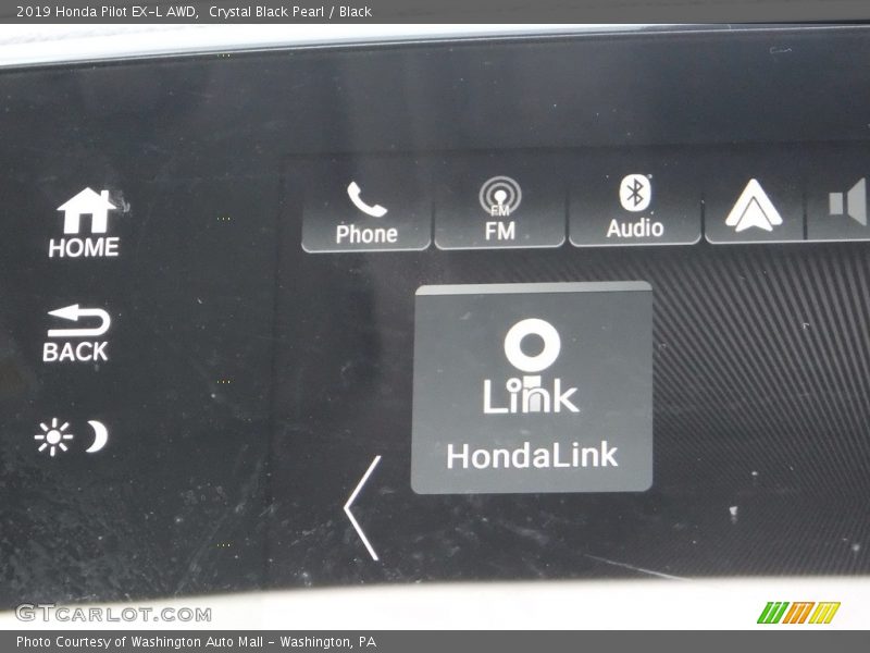 Crystal Black Pearl / Black 2019 Honda Pilot EX-L AWD
