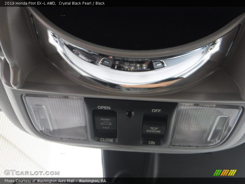 Crystal Black Pearl / Black 2019 Honda Pilot EX-L AWD