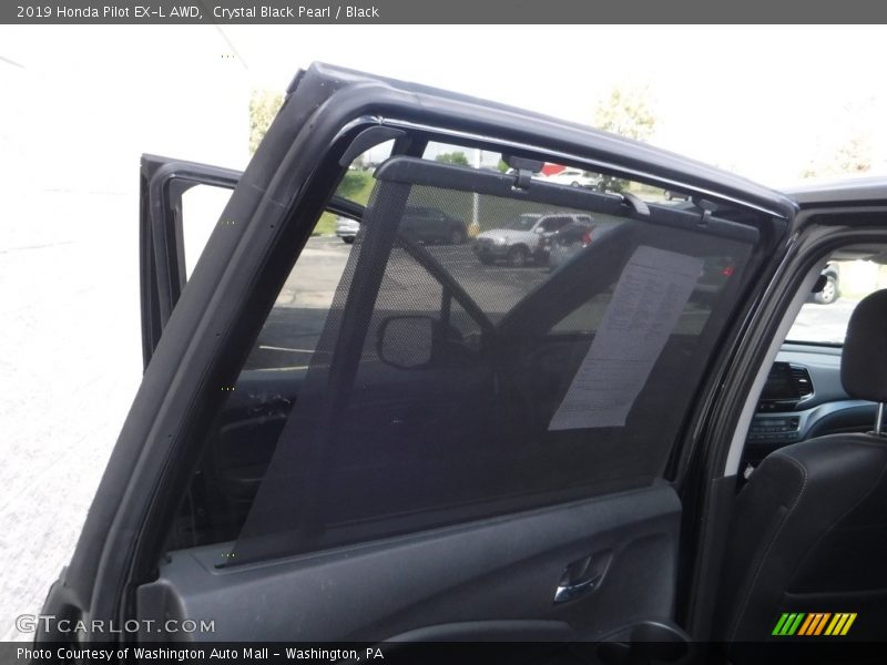 Crystal Black Pearl / Black 2019 Honda Pilot EX-L AWD