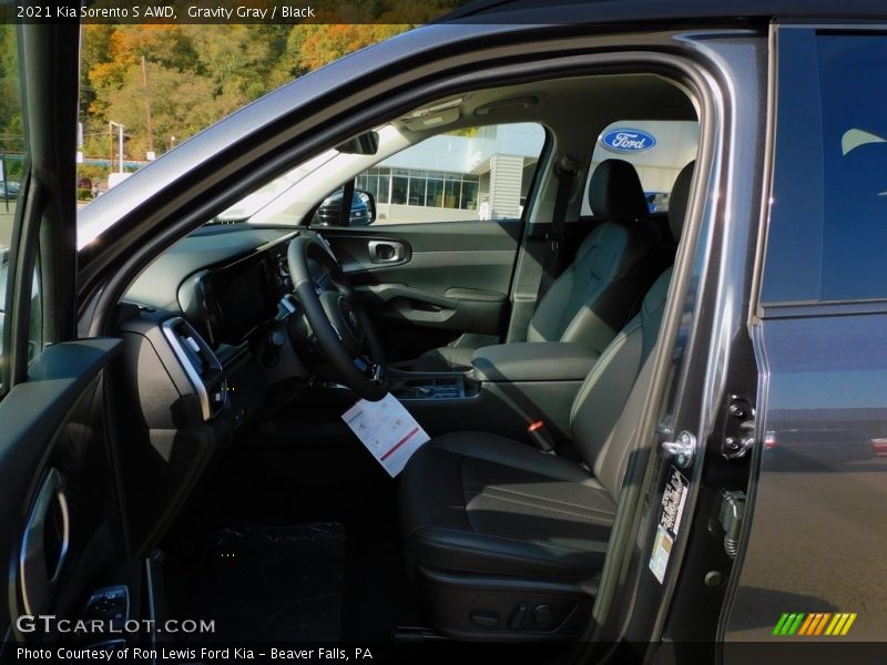 Gravity Gray / Black 2021 Kia Sorento S AWD