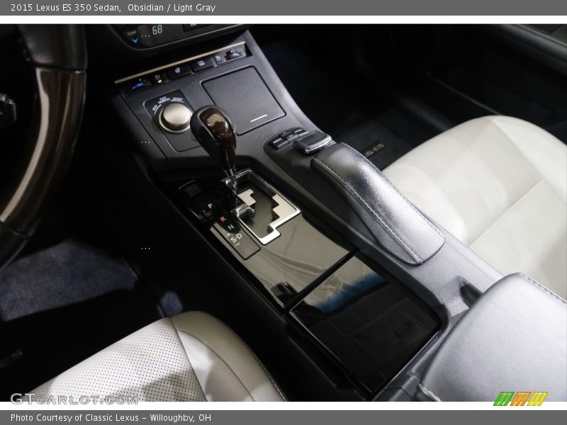 Obsidian / Light Gray 2015 Lexus ES 350 Sedan