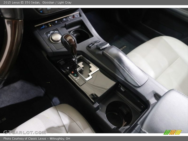 Obsidian / Light Gray 2015 Lexus ES 350 Sedan
