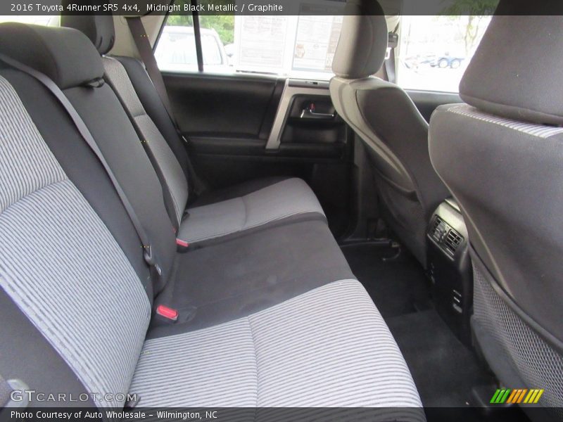 Midnight Black Metallic / Graphite 2016 Toyota 4Runner SR5 4x4