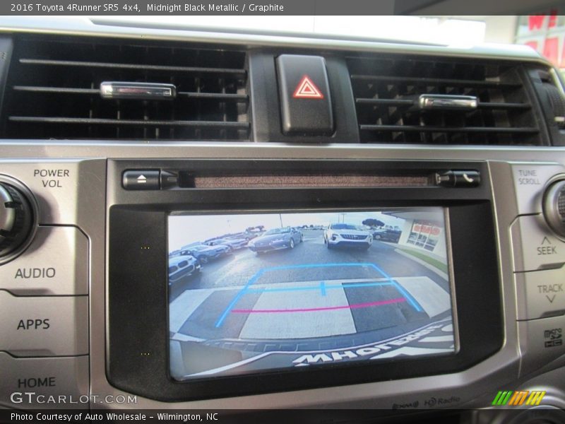 Midnight Black Metallic / Graphite 2016 Toyota 4Runner SR5 4x4