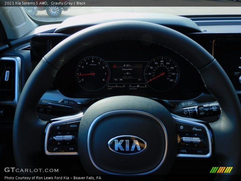 Gravity Gray / Black 2021 Kia Sorento S AWD