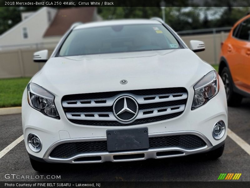 Cirrus White / Black 2018 Mercedes-Benz GLA 250 4Matic