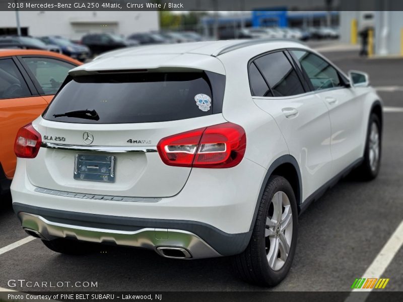 Cirrus White / Black 2018 Mercedes-Benz GLA 250 4Matic
