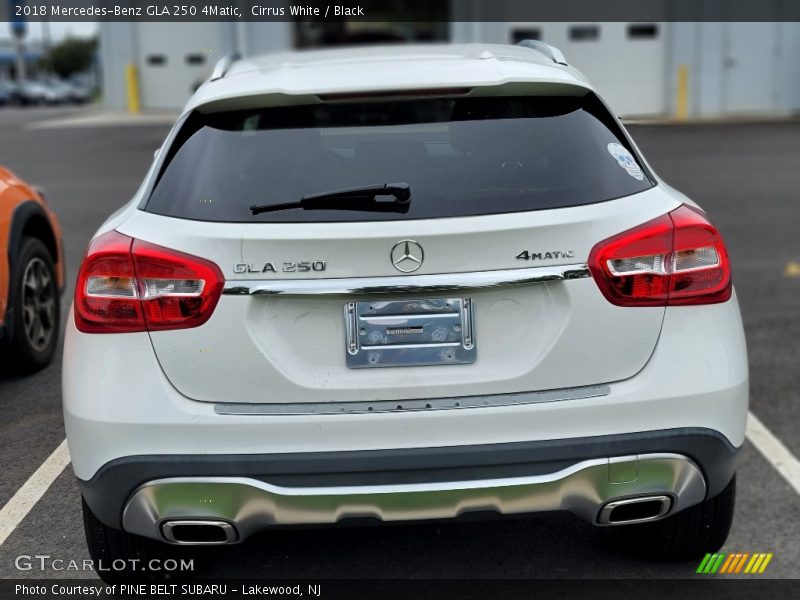 Cirrus White / Black 2018 Mercedes-Benz GLA 250 4Matic