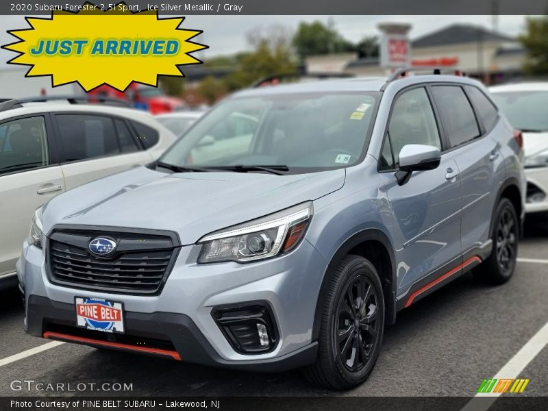 Ice Silver Metallic / Gray 2020 Subaru Forester 2.5i Sport
