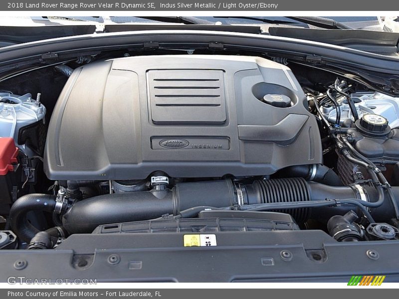  2018 Range Rover Velar R Dynamic SE Engine - 2.0 Liter Turbocharged DOHC 16-Valve VVT 4 Cylinder