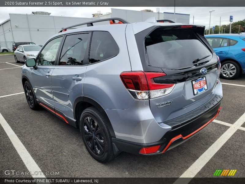 Ice Silver Metallic / Gray 2020 Subaru Forester 2.5i Sport