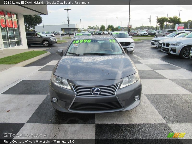 Nebula Gray Pearl / Parchment 2013 Lexus ES 300h Hybrid