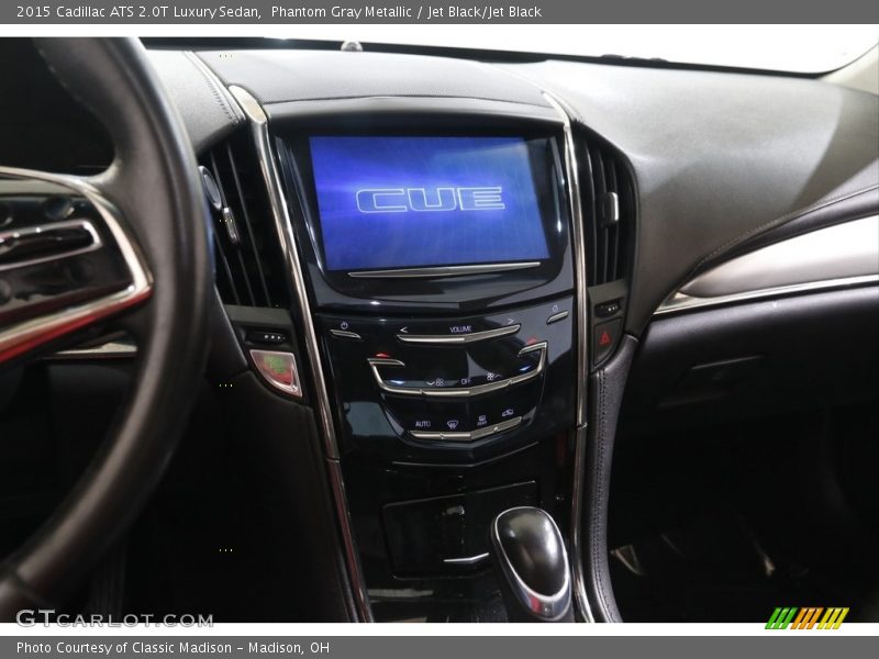 Phantom Gray Metallic / Jet Black/Jet Black 2015 Cadillac ATS 2.0T Luxury Sedan