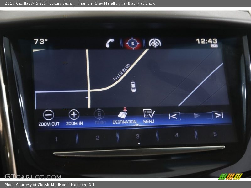 Navigation of 2015 ATS 2.0T Luxury Sedan