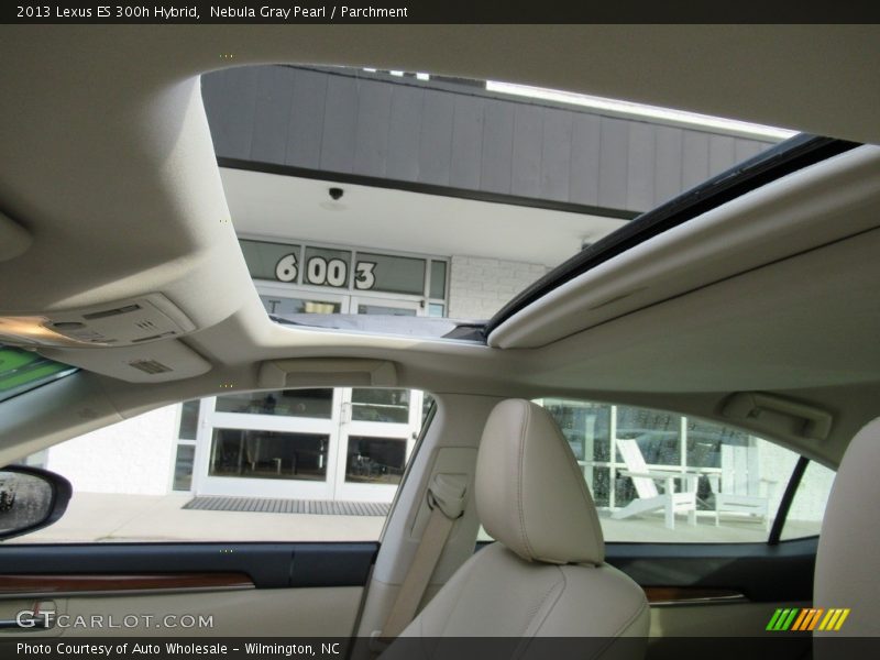 Nebula Gray Pearl / Parchment 2013 Lexus ES 300h Hybrid