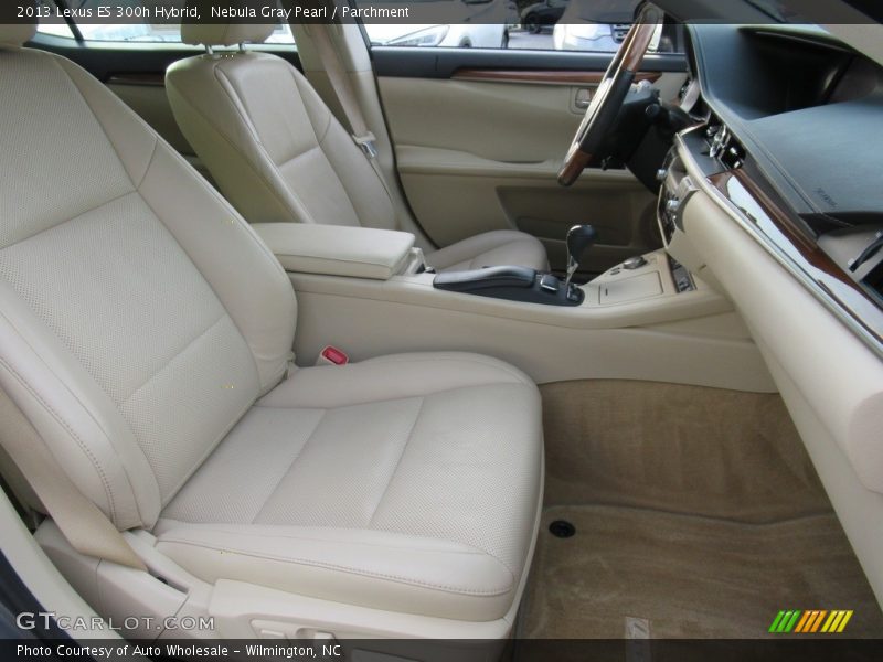 Nebula Gray Pearl / Parchment 2013 Lexus ES 300h Hybrid