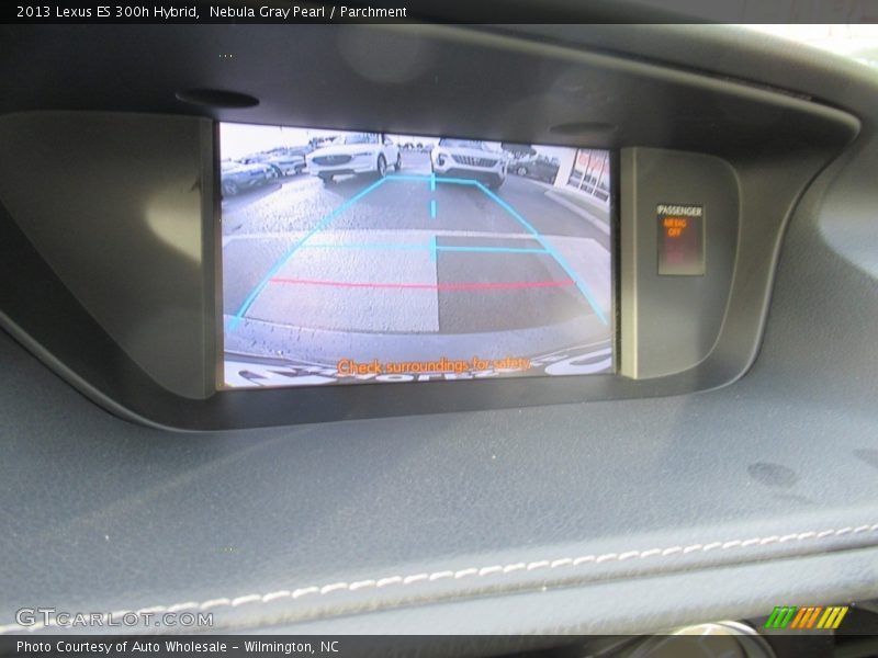 Nebula Gray Pearl / Parchment 2013 Lexus ES 300h Hybrid