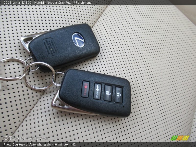 Nebula Gray Pearl / Parchment 2013 Lexus ES 300h Hybrid