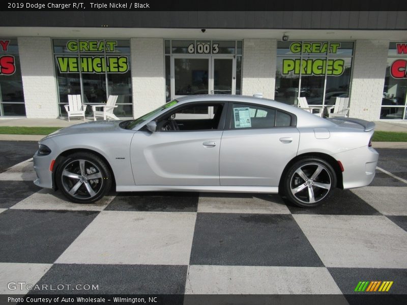 Triple Nickel / Black 2019 Dodge Charger R/T