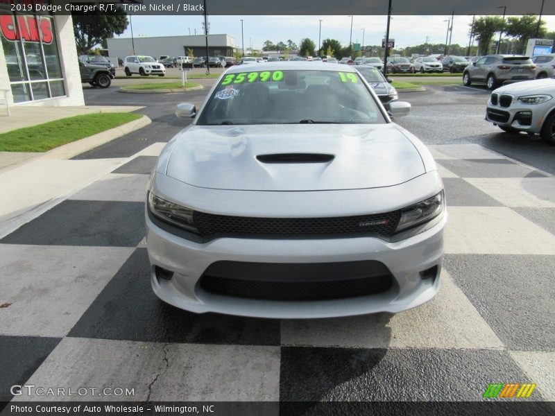 Triple Nickel / Black 2019 Dodge Charger R/T