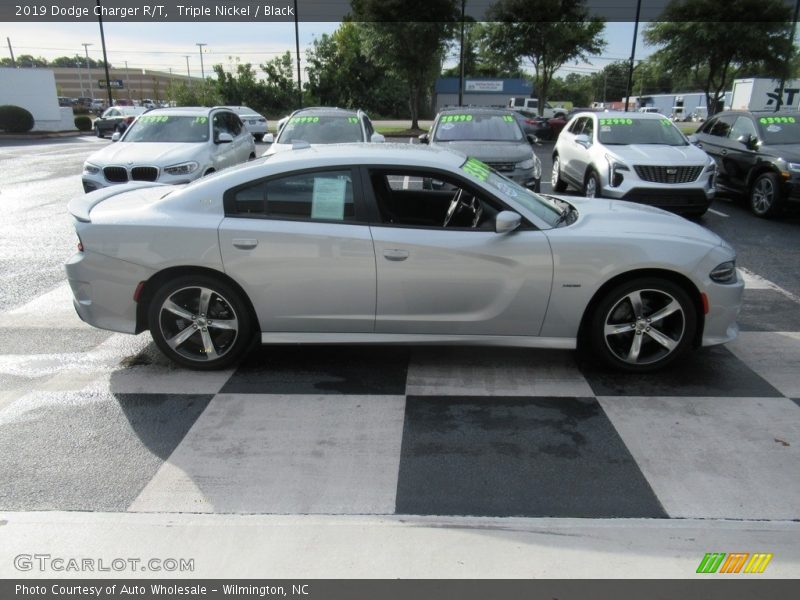 Triple Nickel / Black 2019 Dodge Charger R/T