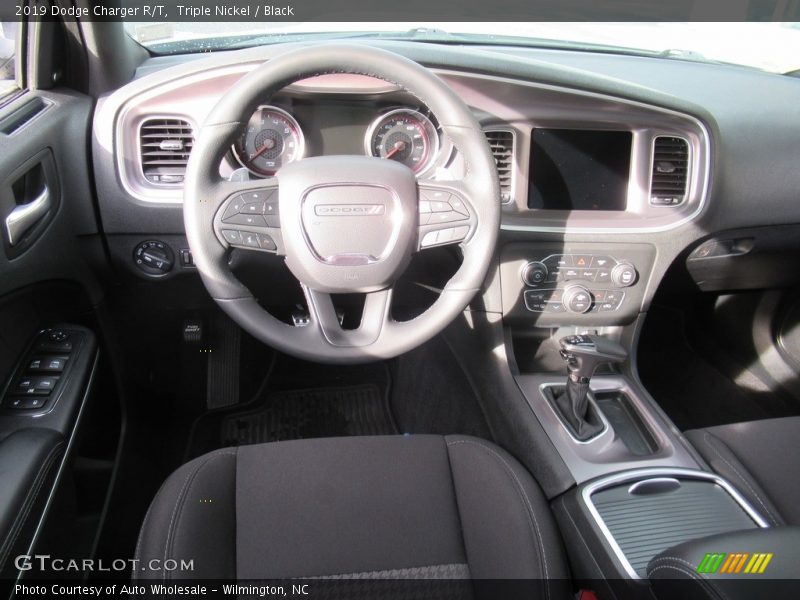 Triple Nickel / Black 2019 Dodge Charger R/T