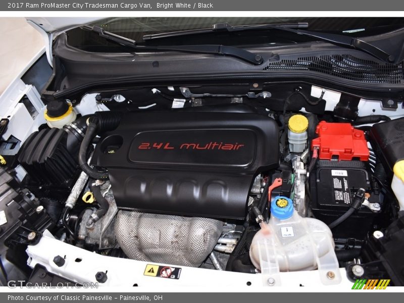 Bright White / Black 2017 Ram ProMaster City Tradesman Cargo Van